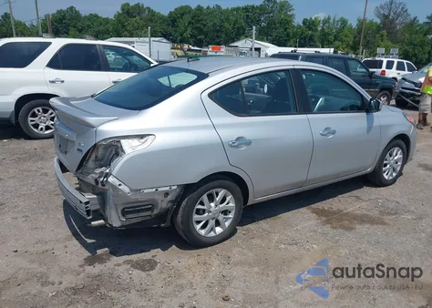 2017 Nissan Versa 1.6 Sv из США, поврежденный, VIN 3N1CN7AP3HL878588